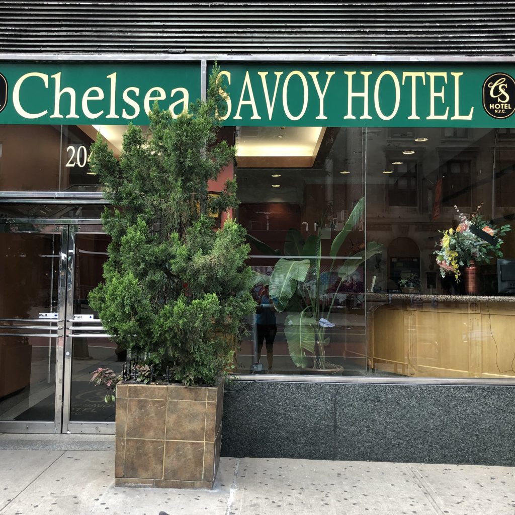 Chelsea Savoy Hotel er et af de billige hoteller i New York